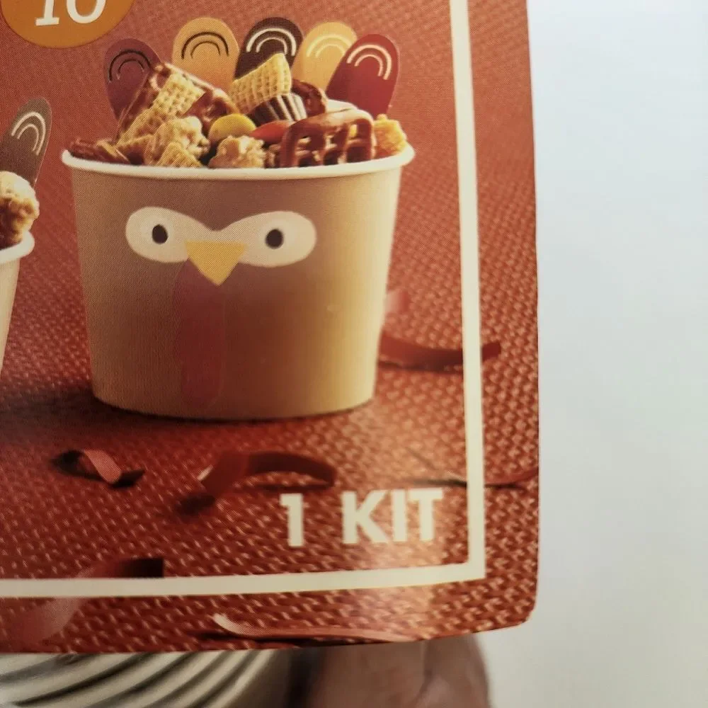 Spritz Treat Cup Kit Of Thanksgiving Turkey Makes 10